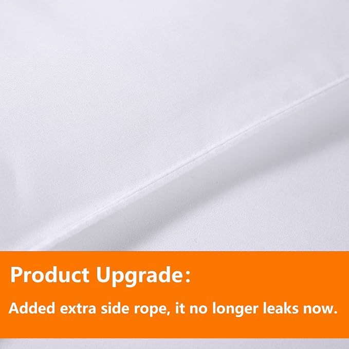 TAIMIT White Full Size Comforter Set - Image 2