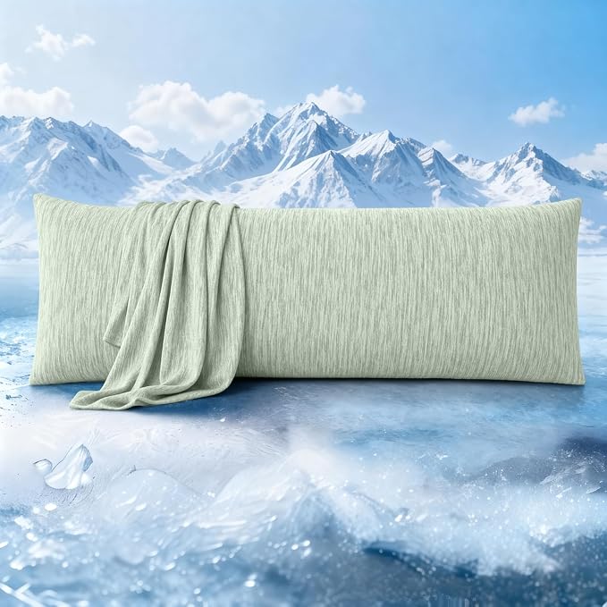 ZonLi Cooling Body Pillowcase for Hot Sleepers, Breathable Body Pillow Cover by Zonli