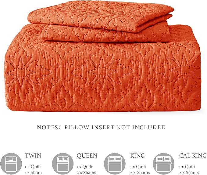Exclusivo Mezcla Queen Quilt Bedding Set, Lightweight Soft Bedspreads Coverlets - Image 6