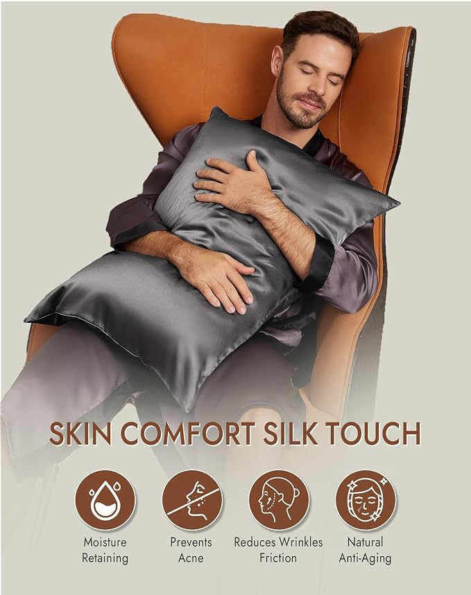 SilkSilky 100% Mulberry Silk Pillowcase - Image 4