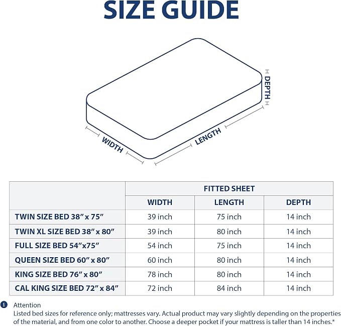 Cathay Home Full Fitted Sheet - Image 6