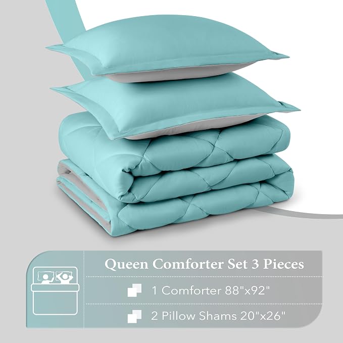 downluxe Queen Comforter Set - Image 6