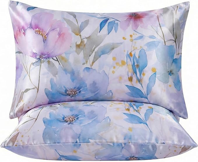 YIYEA 100% Viscose Derived from Bamboo Pillow Cases Set of 2, 600 Thread Count by YIYEA