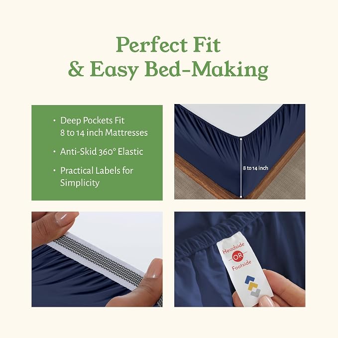 California Design Den Twin XL Sheet Set - Image 5