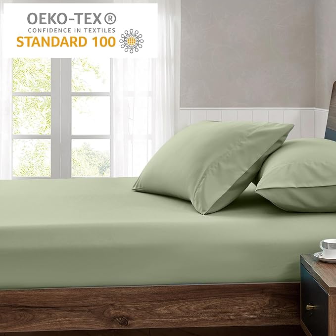 FreshCulture Full Fitted Sheet Only 2 Pack - Image 7