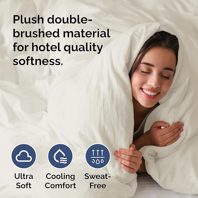 Duvet Cover Queen Size Set - Image 3