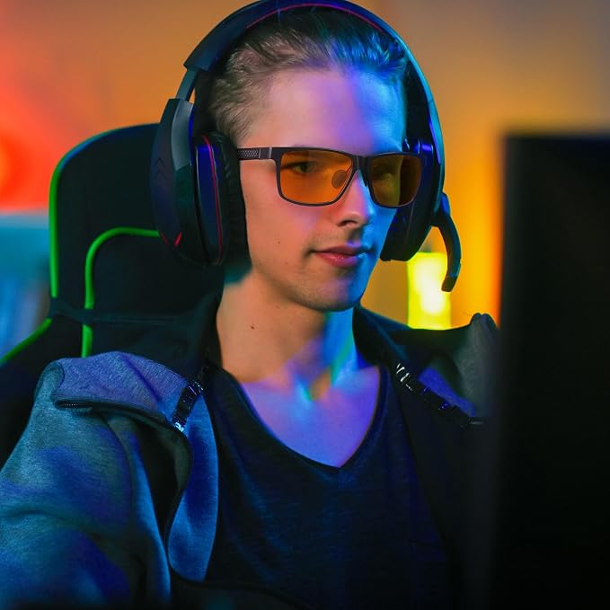 Okany Blue Light Blocking Glasses Gaming Computer Glasses Powerful Professional - Image 6