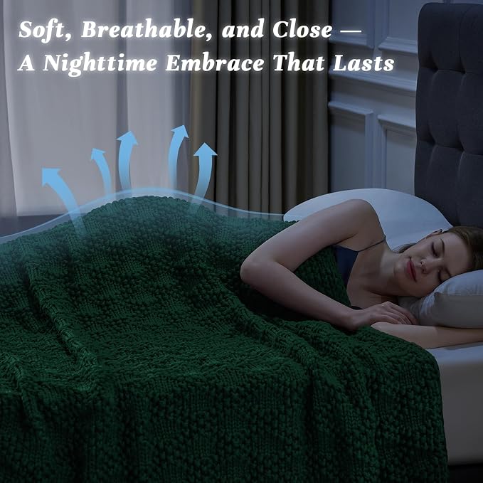 Anysay Knitted Weighted Blanket - Image 3