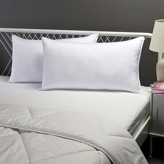 Amazon Basics Down-Alternative Pillows - Image 6