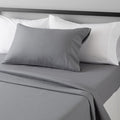 Amazon Basics Lightweight Breathable Brushed Microfiber 3-Piece Bed Sheet Set by AmazonBasics