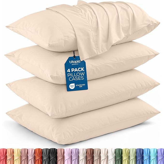 Utopia Bedding King Pillow Cases by UTOPIABEDDING