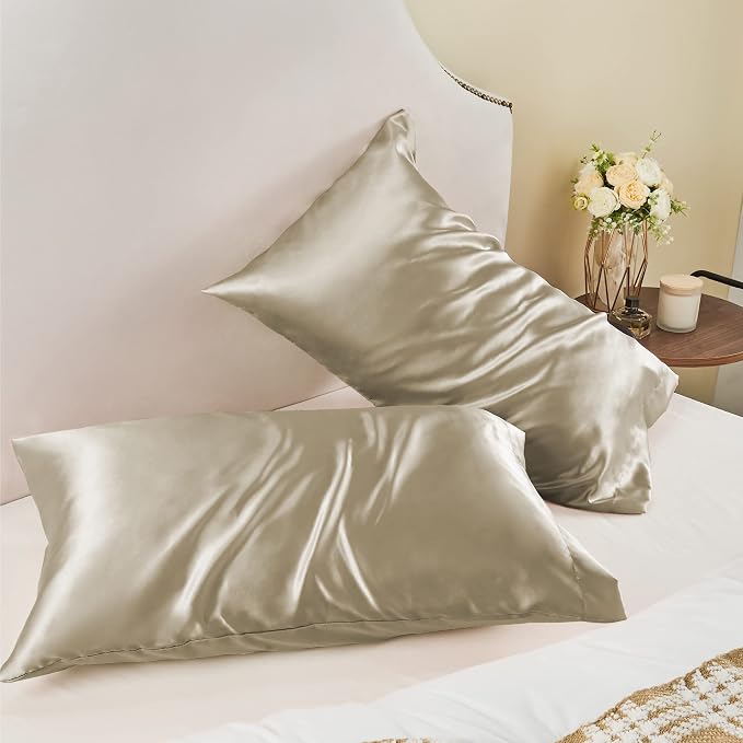 BEDELITE Satin Pillowcase for Hair and Skin, Super Soft and Cooling Similar to - Image 8
