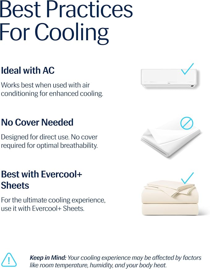 REST® Evercool® Cooling Comforter, King/Cali King, Blanket - Image 7
