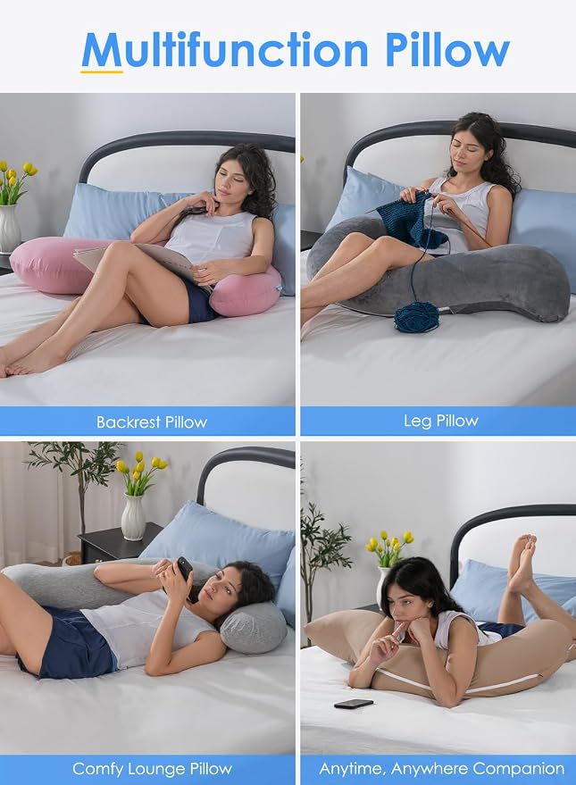 QUEEN ROSE Body Pillow, Full Body Support Pillow - Image 5