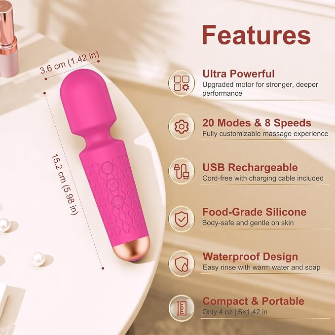 Upgraded Cordless Handheld Massager - Image 5