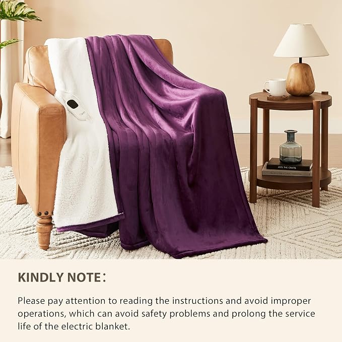 Homemate Electric Heated Blanket King Size - Image 6