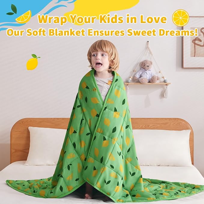 anfie Weighted Blanket Kids Weighted Blanket Cooling Blanket - Image 2
