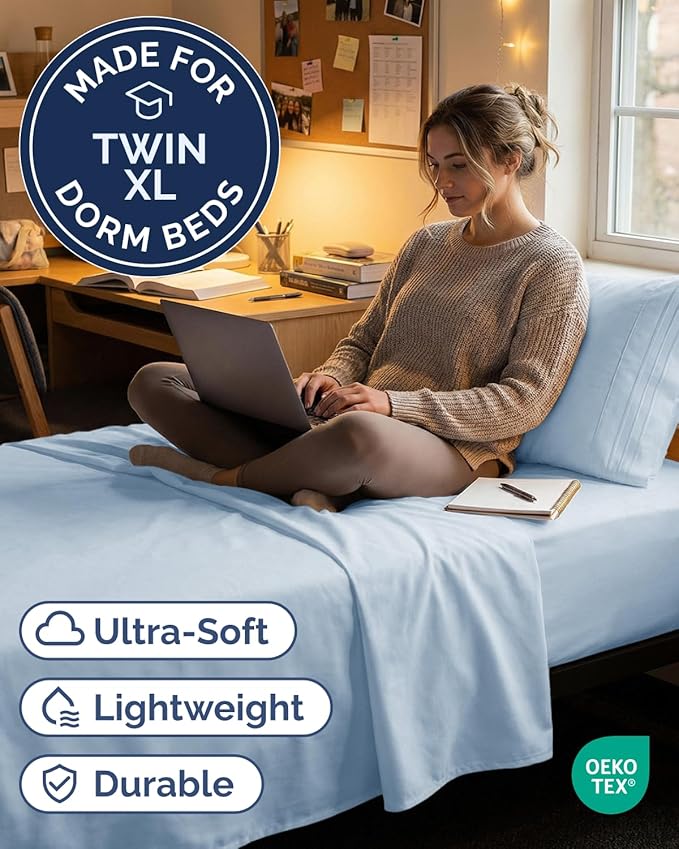 Twin XL Size 3 Piece Sheet Set - Image 2