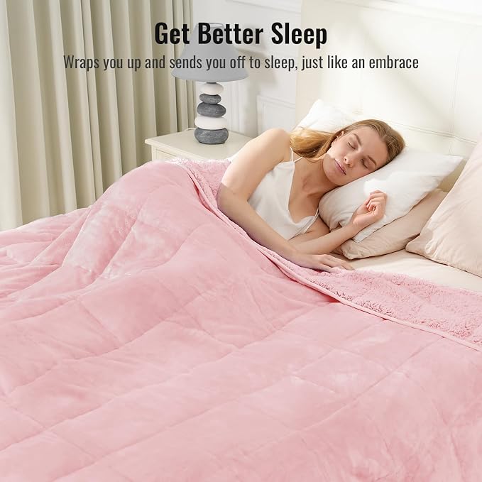 Uttermara Weighted Blankets for Adults Queen Size, 20lbs 60x80 inches Blanket - Image 3