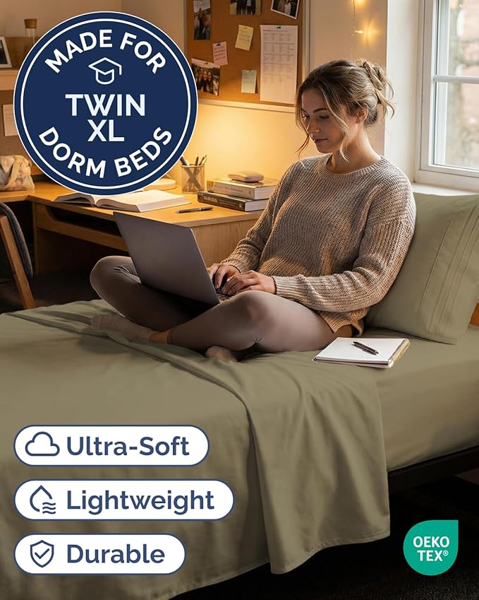 Twin XL Size 3 Piece Sheet Set - Image 2
