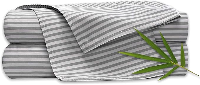 Pure Bamboo Full Sheets, Genuine 100% Organic Viscose Derived from Bamboo Bed by PureBamboo