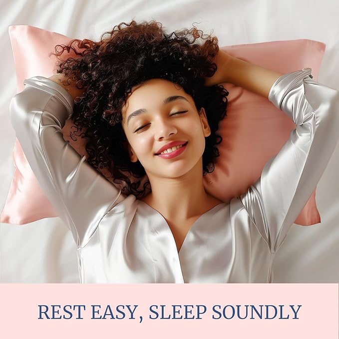 BEDELITE Satin Pillowcase for Hair and Skin, Super Soft and Cooling Similar to - Image 4