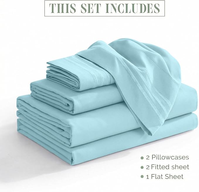 Elegant Comfort Luxurious 1500 Premium Hotel Quality Microfiber Three Line - Image 4