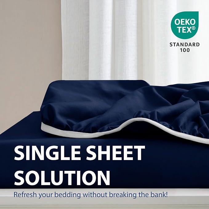 Cathay Home Queen Fitted Sheet - Image 2