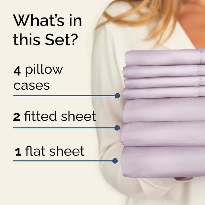 Split King 7 Piece Sheet Set - Image 2