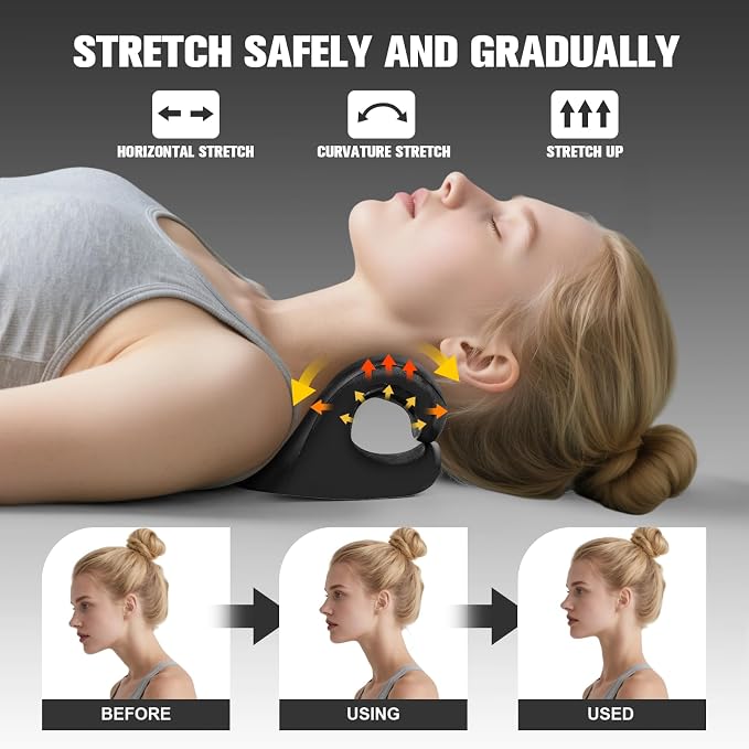 ACIXX Neck Stretcher and Cervical Traction Device, Relaxer - Image 5