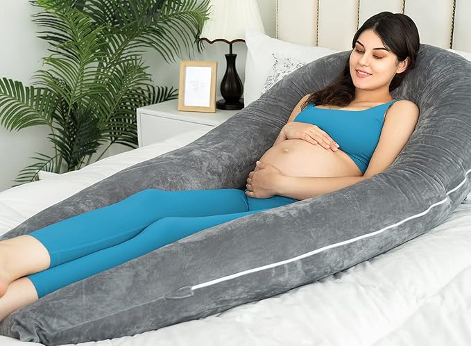 QUEEN ROSE Pregnancy Pillows for Sleeping, U Shaped Body Pillow for Pregnancy - Image 6
