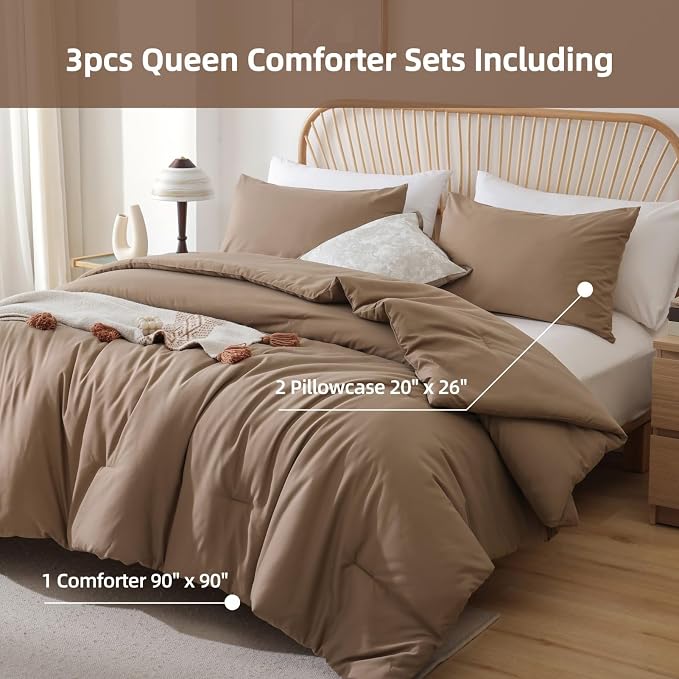ROSGONIA Oversized King Comforter 120x120 - Image 3