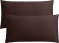 FLXXIE King Pillow Cases Set of 2, Soft Microfiber Pillow Covers by FLXXIE