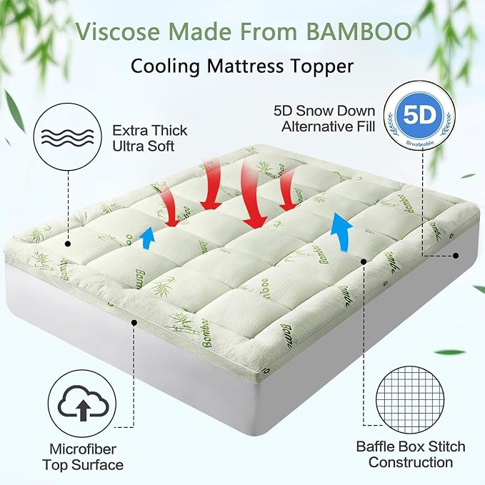 PATSBA Full Size Mattress Topper - Image 2