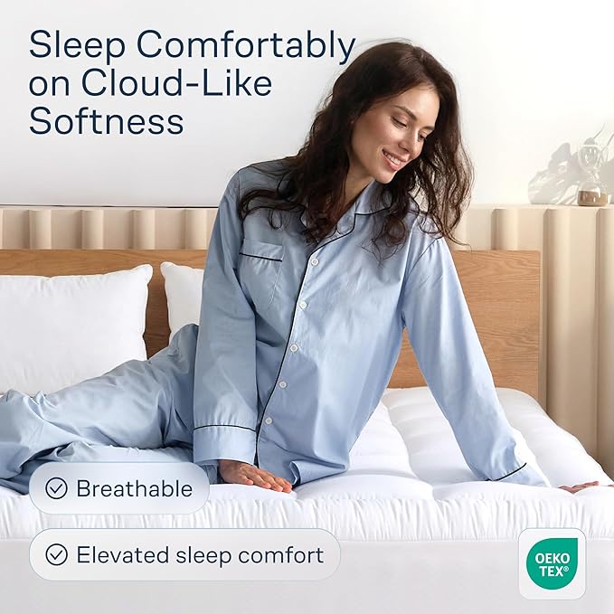 Cloud-Like Twin Mattress Topper - Image 2