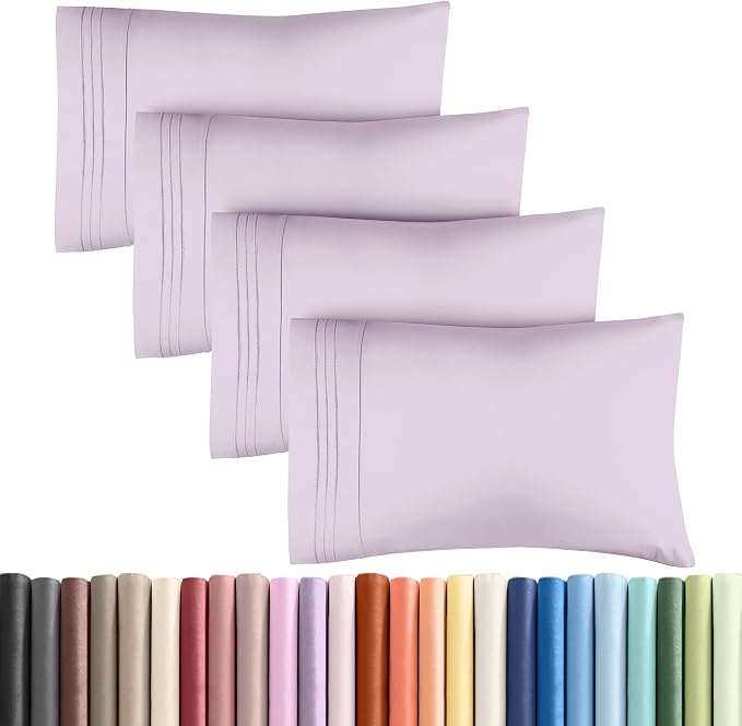 King Pillow Cases Set of 4 by CGKUnlimited
