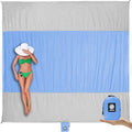 WEKAPO Beach Blanket Sandproof Waterproof, Extra Large Beach Mat, Oversized & by Wekapo