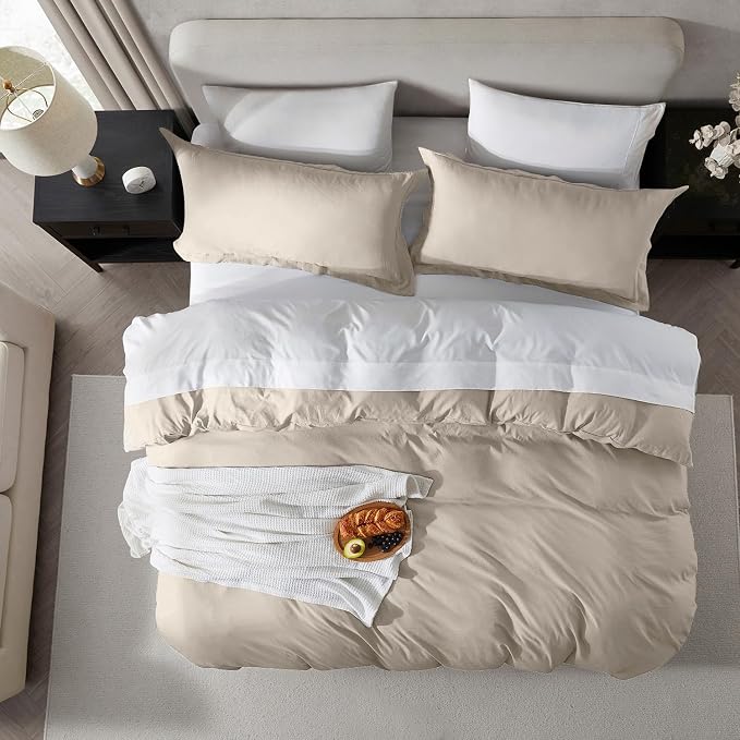 Nestl Linen California King Duvet Cover Sets - Image 5