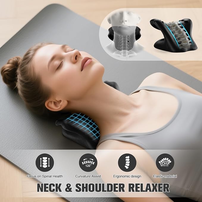 ACIXX Neck Stretcher and Cervical Traction Device, Relaxer - Image 3