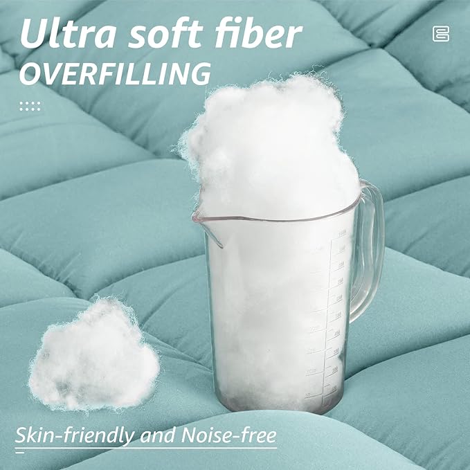 HYLEORY All Season California King Size Bed Comforter - Image 3
