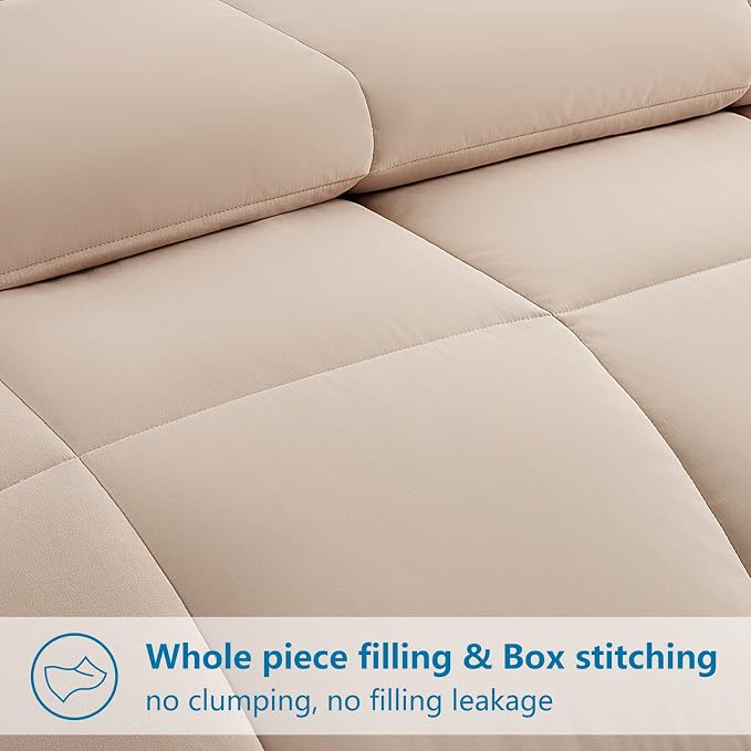EASELAND Twin XL Down Alternative Comforter - Image 3