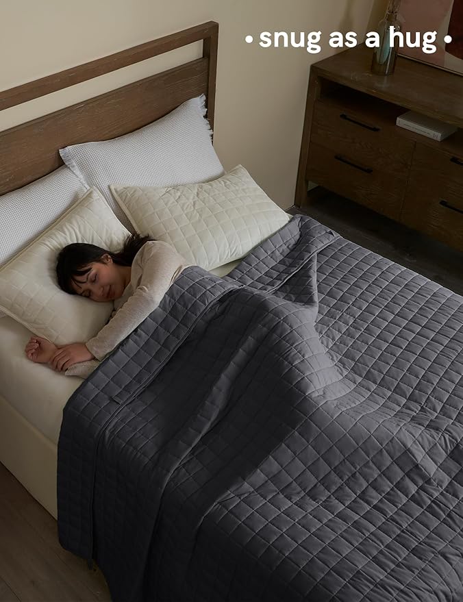 YnM Cotton King Size Weighted Blanket - Image 3