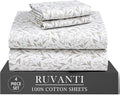 RUVANTI 4 Pcs Cotton Sheets by Ruvanti