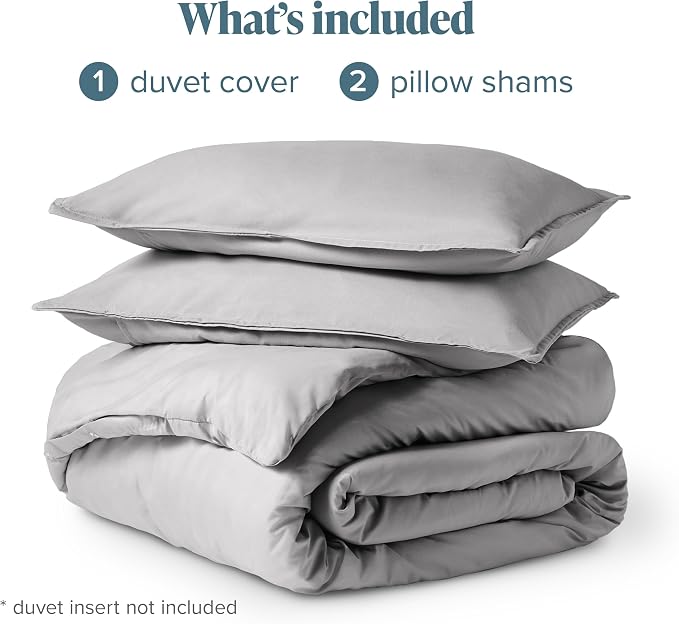 Bare Home Bedding Duvet Cover Oversized Queen Size - Image 9