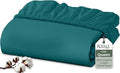 Royale Linens 100% Organic Cotton Fitted Sheet by ROYALELINENS