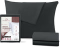CirclesHome Pillow Protectors 4 Pack King Zippered by CirclesHome