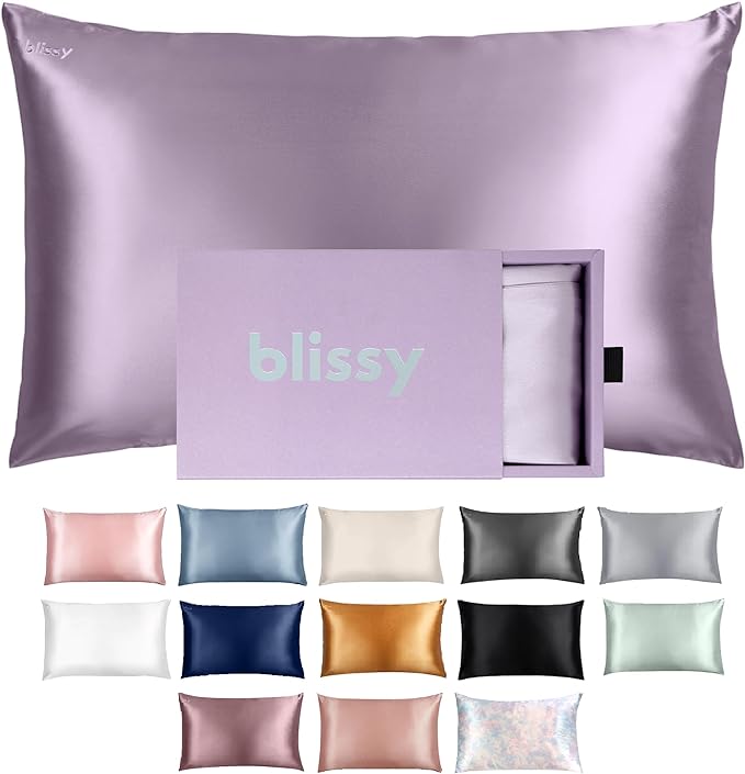 Blissy Silk Pillowcase by Blissy