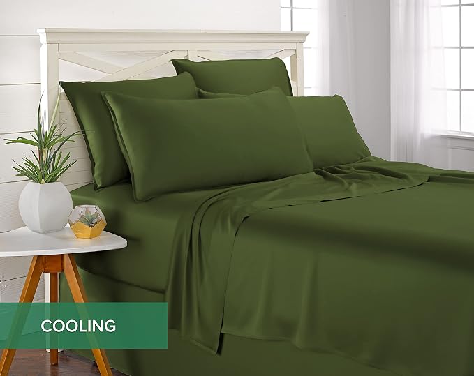 Queen Pillowcases by Pure Bamboo, Genuine 100% Organic Viscose Derived from - Image 5