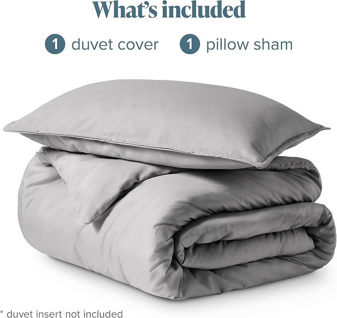 Bare Home Bedding Duvet Cover Twin/Twin Extra Long Size - Image 9