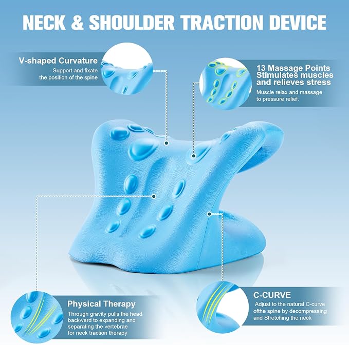 Neck Stretcher and Cervical Traction Device, Relaxer - Image 2